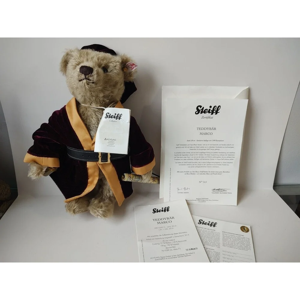 Steiff Teddy Bear Marco‎ 034213 lmtd edt 1500 2014